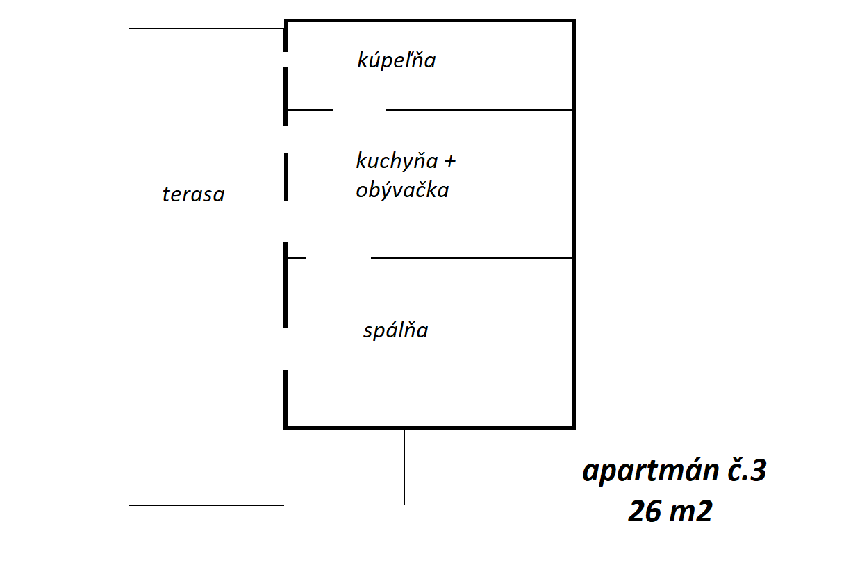 NA PRENÁJOM – 2-izbové apartmány na Šírave foto