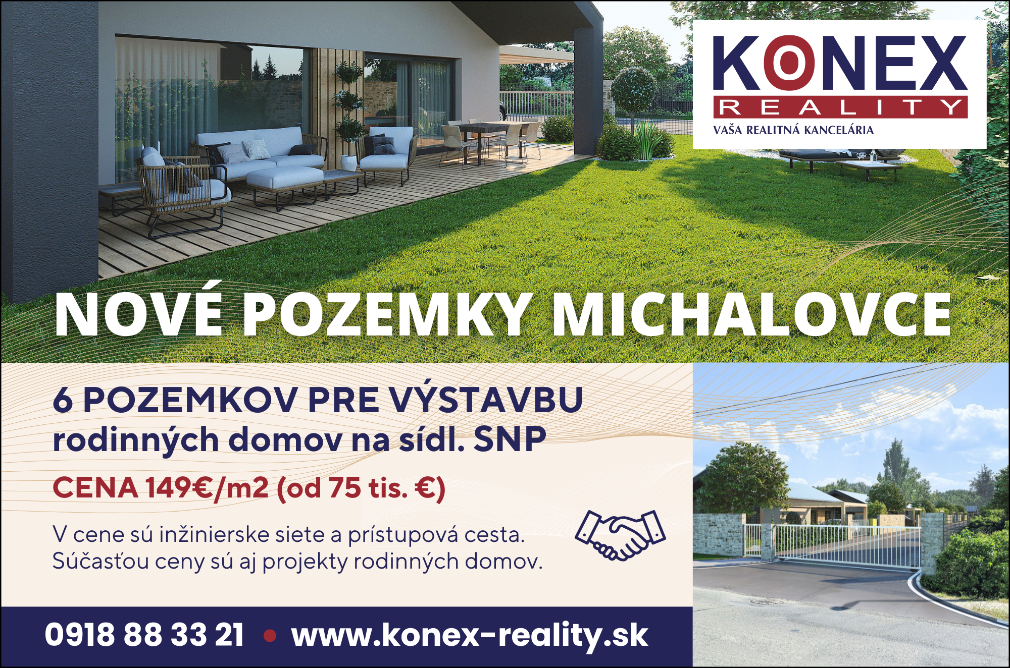 HORÚCA NOVINKA - Jedinečné STAVEBNÉ POZEMKY v Michalovciach foto